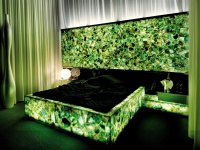 Emerald Fluorite backlit Bedroom