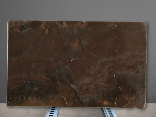 Plaque de quartzite marron Brown Vulcano